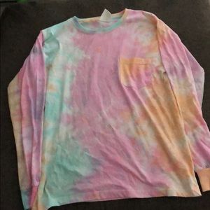 Tie-dye Long sleeve shirt